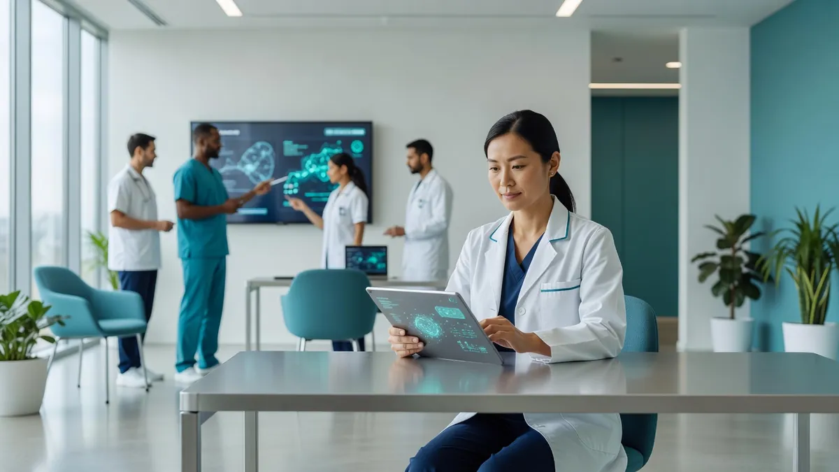 Adaptive Learning Systems Powered by AI for Clinicians