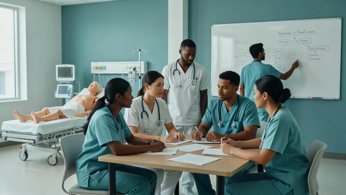 Integrating Ethics Education into Healthcare Training