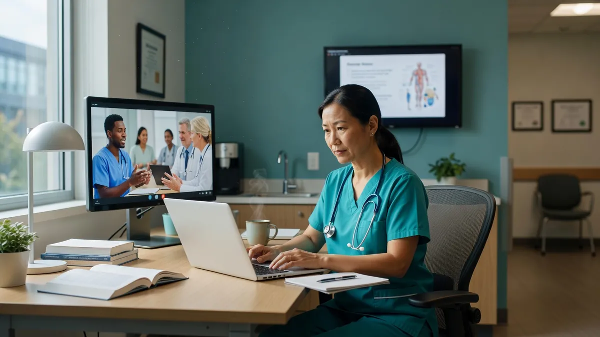 Synchronous vs. Asynchronous Learning in Healthcare Education