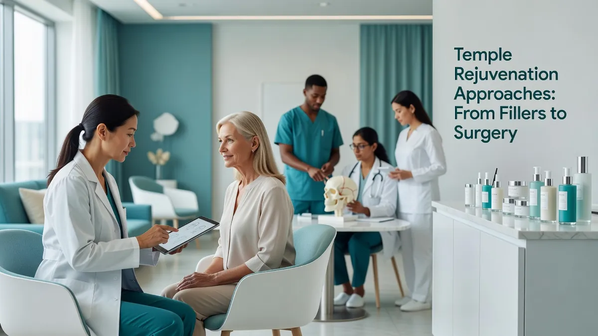 Temple Rejuvenation Approaches: From Fillers to Surgery