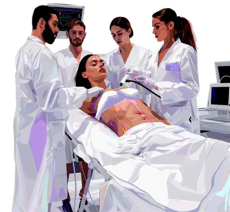 illustration of techniques for weight loss